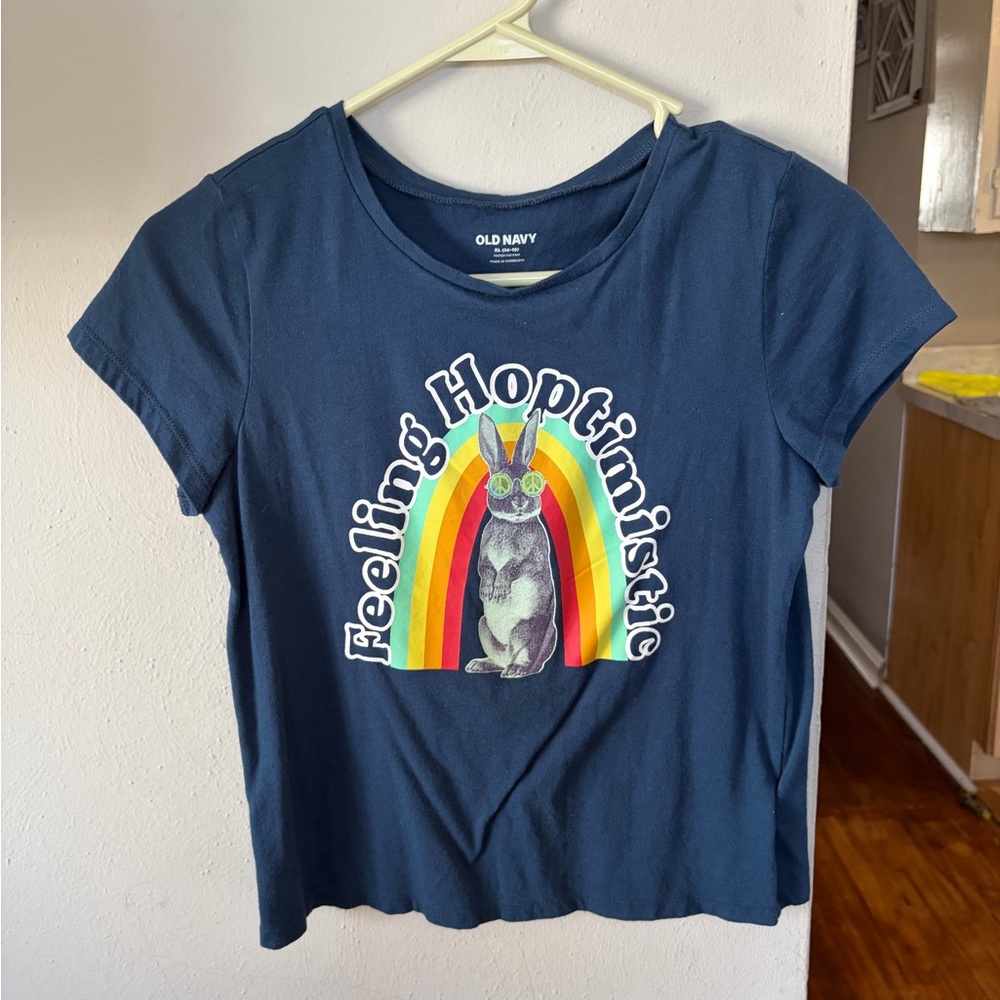 Old Navy Navy Blue Tee